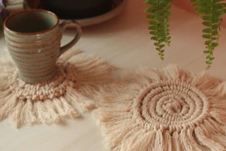 Macrame Coasters