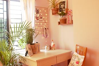 Modern-Boho Study Corner Decor
