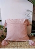 HomelyMess Pink Pixie Dust Boho Cushion Cover