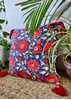 HomelyMess Banjara Soul Block Print Cushion Cover