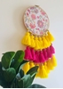 HomelyMess The Yellow Rainbow Tasseled Dreamcatcher