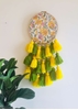 HomelyMess The Yellow Rainbow Tasseled Dreamcatcher