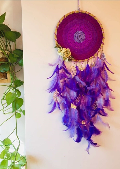 Homelymess Dreamcatcher Violet Hues