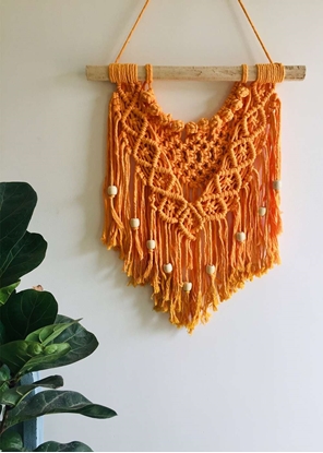 Homelymess Macrame Wall Hanging Dandelion Wish
