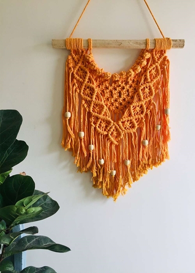 Homelymess Macrame Wall Hanging Dandelion Wish