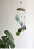 HomelyMess Crown Chakra Magic Capiz Shell Windchime