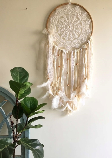 Homelymess Dreamcatcher White Like A Fairy Tale