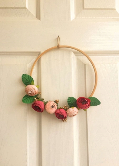 Door Wreath Everyday Spring HomelyMess