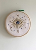 Evil Eye HomelyMess Embroidered Hoop