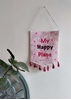 Homelymess MyHappyPlace Canvas Tapestry
