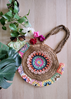 HomelyMess Veronica Raffia Woven Handbag