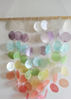 HomelyMess Sea Shells Soothing Bubbles Windchime